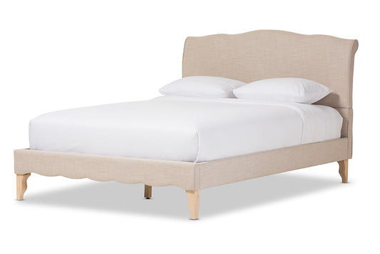 The Beaumont Linen Upholstered Bed