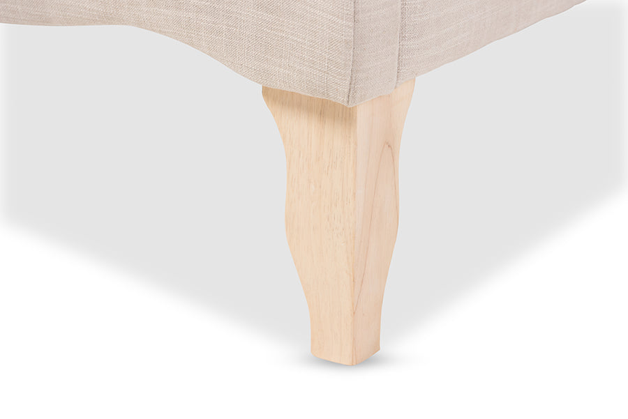The Beaumont Linen Upholstered Bed
