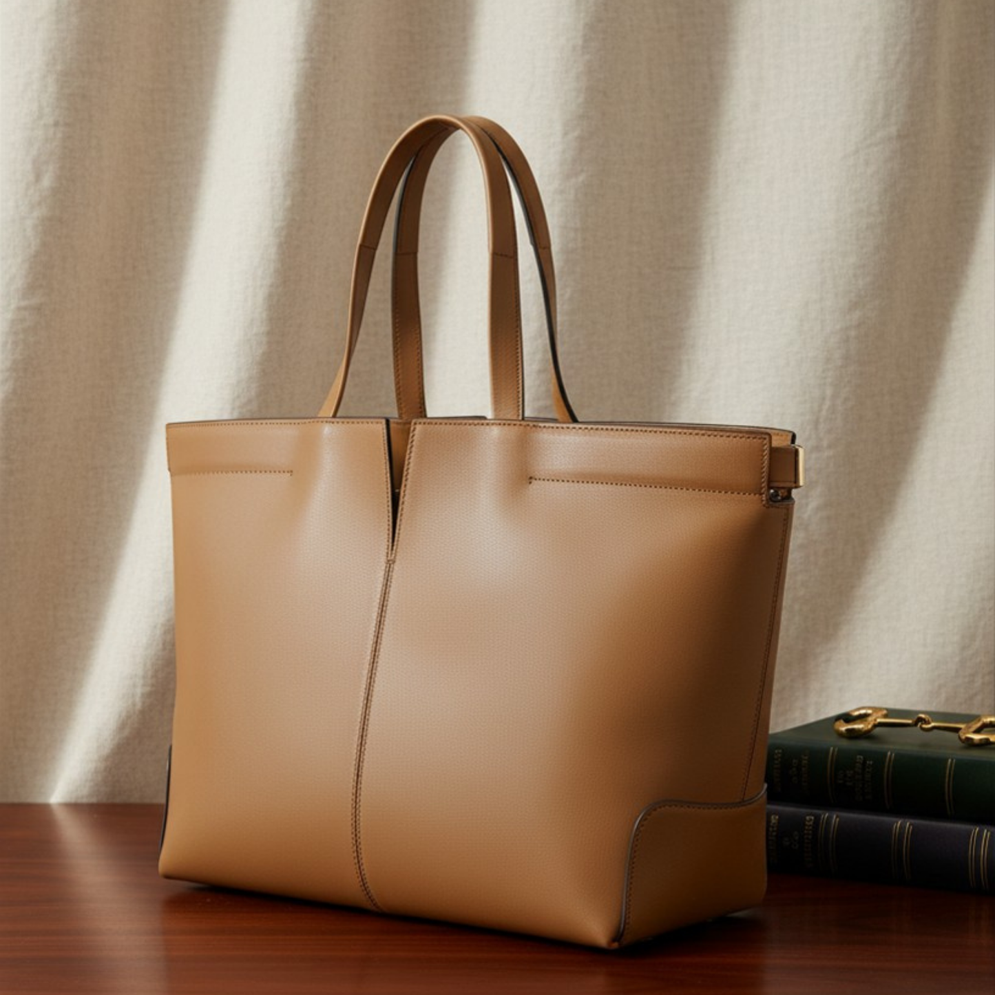 Tod’s Di Bag Folio Leather Tote - Italian Calfskin Luxury Shoulder Bag