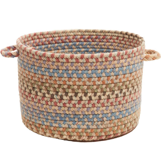 Bar Harbor Wool Braided Handmade Basket