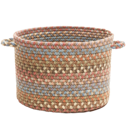 Bar Harbor Wool Braided Handmade Basket