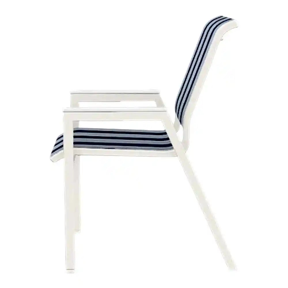 Bazza Sling Stacking Outdoor Bistro Chair