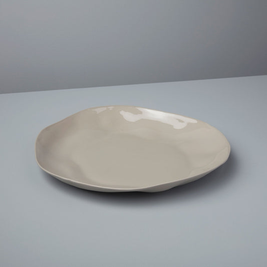 Tam Stoneware Platter, Sterling