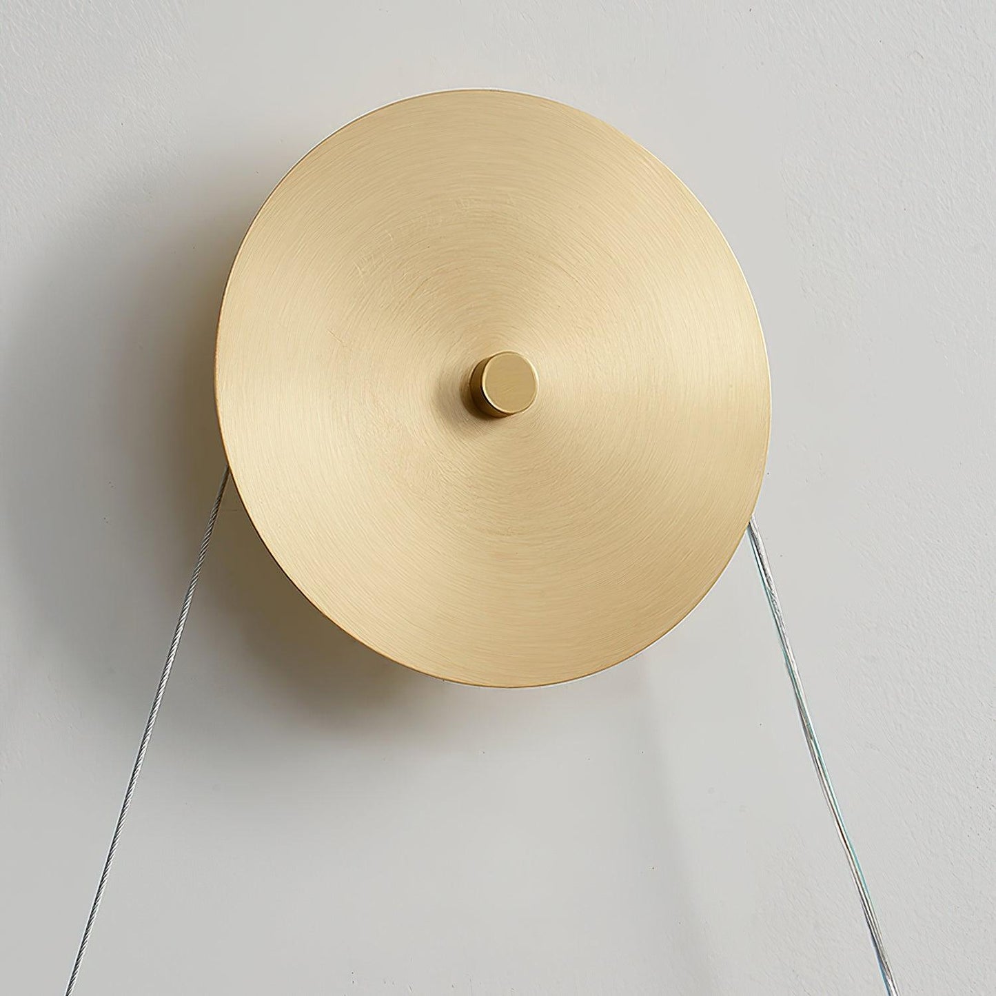 Bead Cascade Loop Wall Lamp