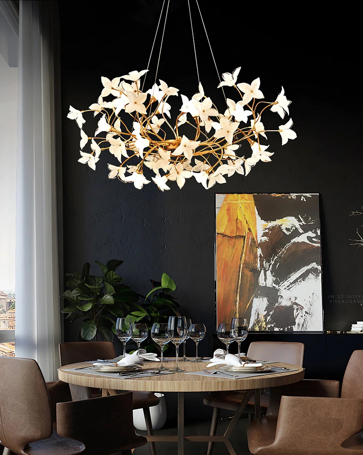 Begonia Chandelier