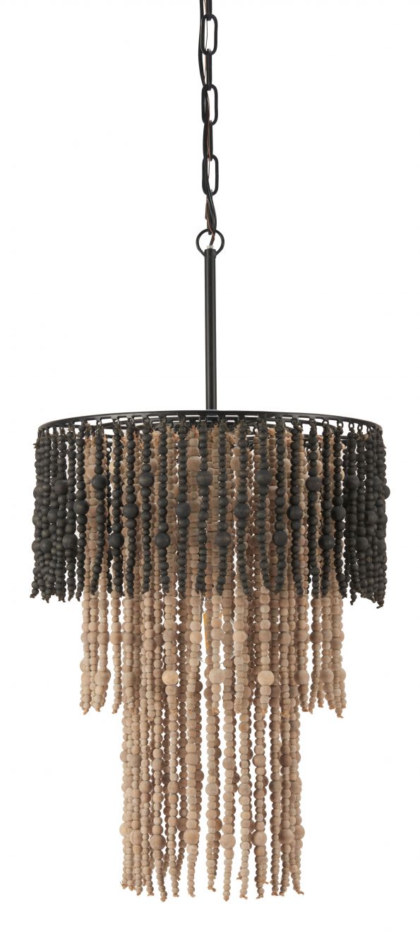 Bizu Steel Black Ceiling Lamp