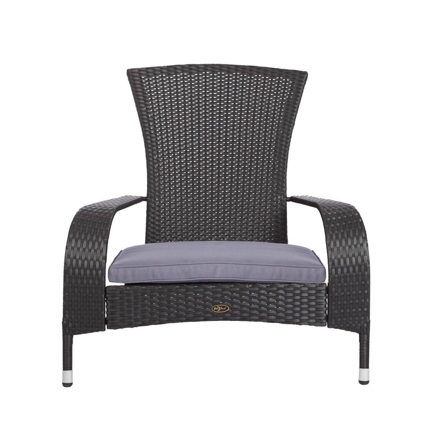 Black Coconino Wicker Chair