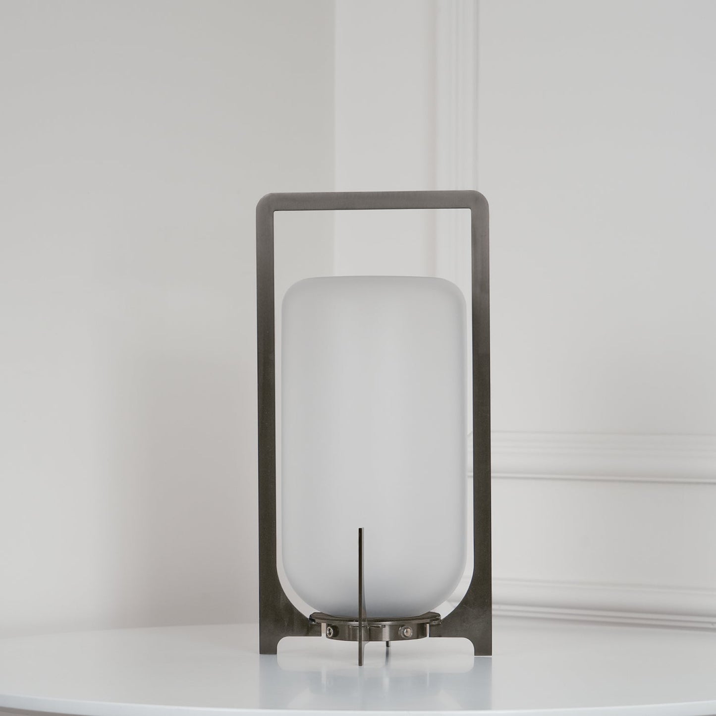 Black Twilight Lantern Table Lamp
