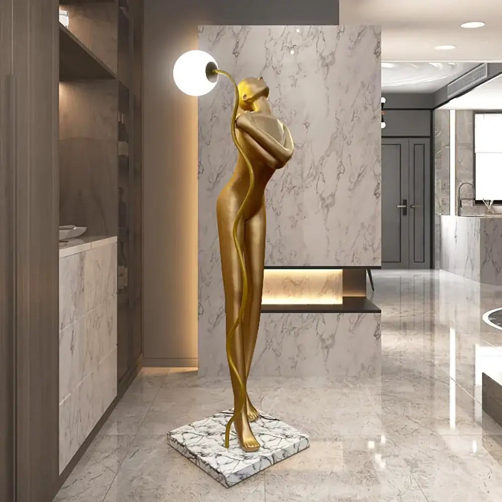 Body Art Venus Sculpture Floor Lamp