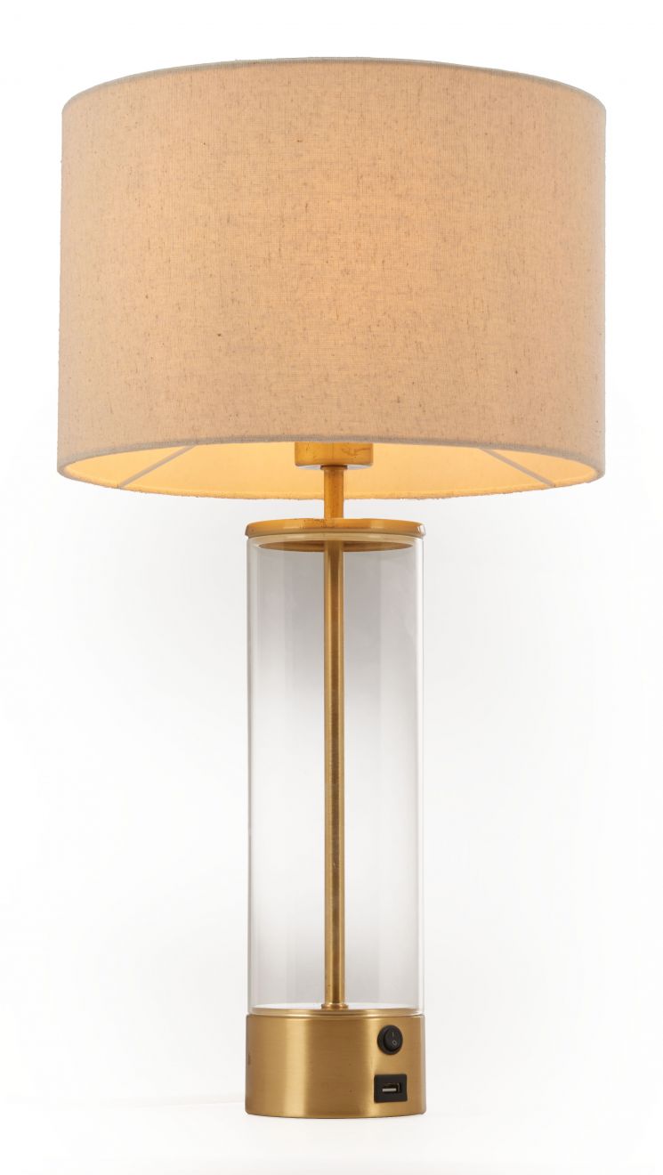 Boreal Golden Table Lamp