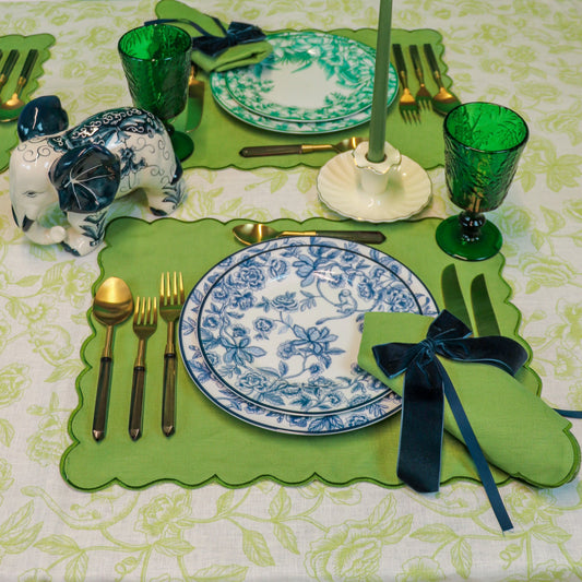 Botanic Imprinted Chalice - Set of 6