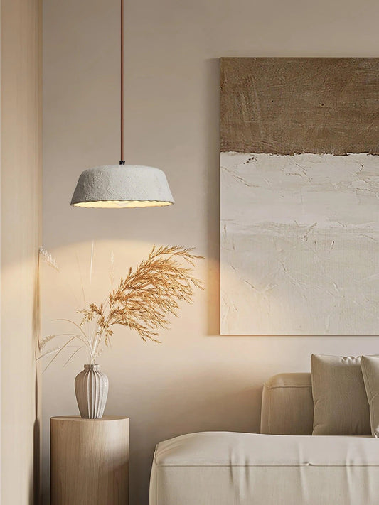 Bowlful Ceramic Luxury Pendant Lamp 9.8"