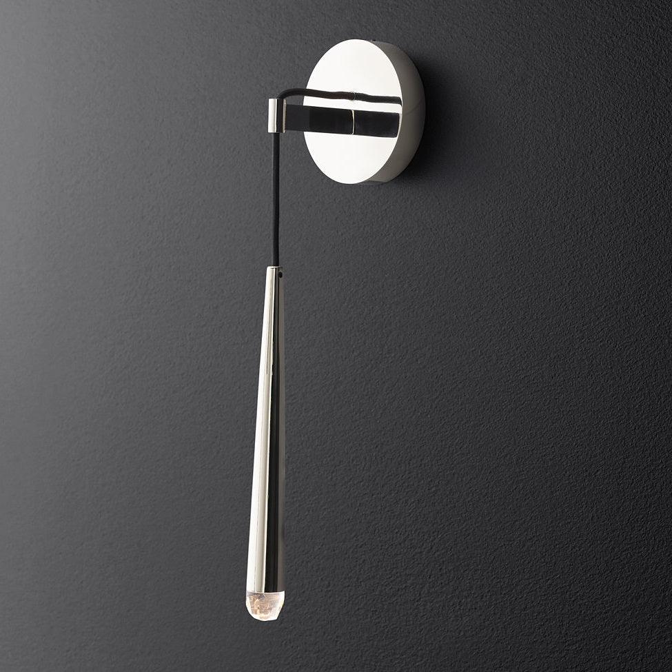 Brass Cone Wall Lamp