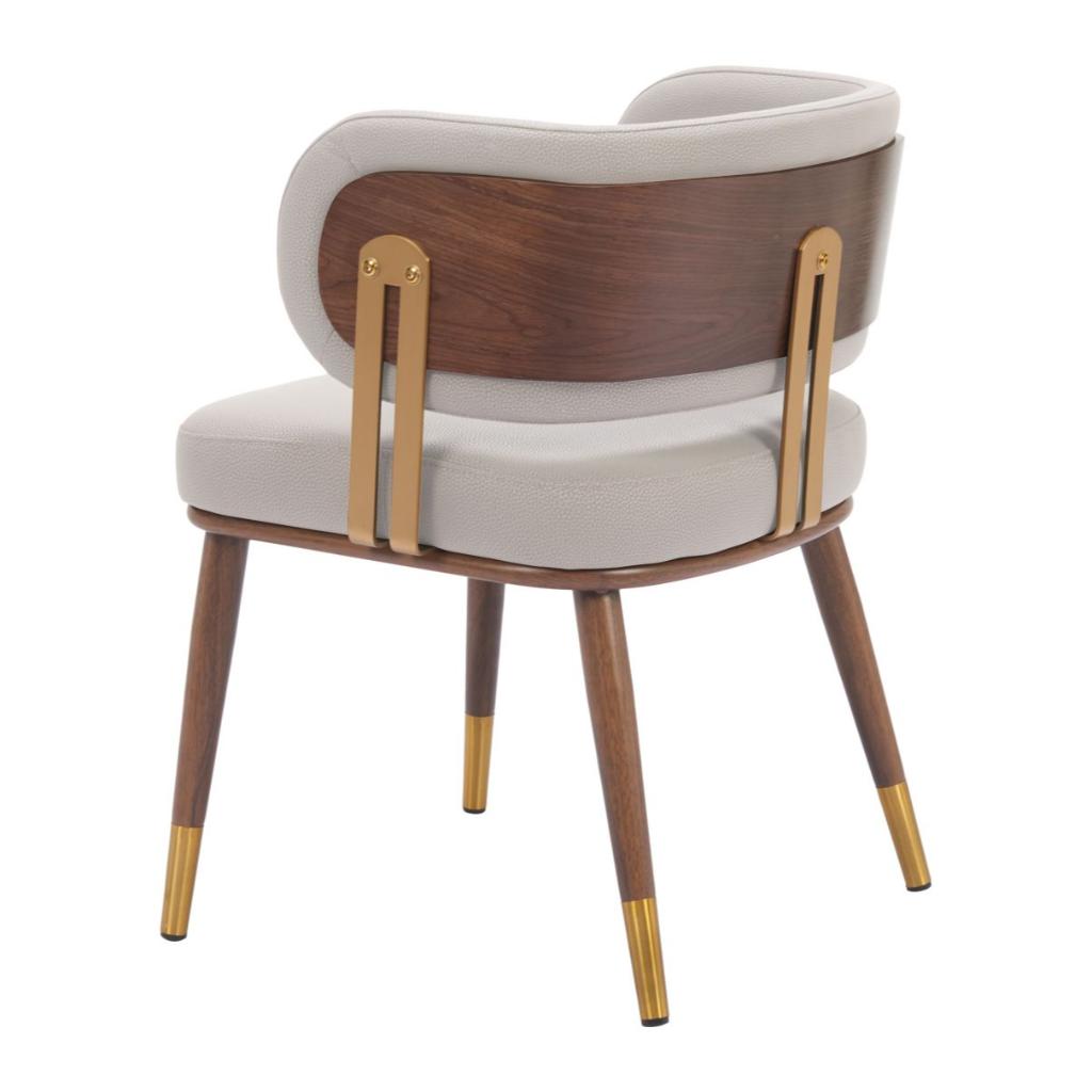 Brew Wood & Steel Dining Chair 2PC