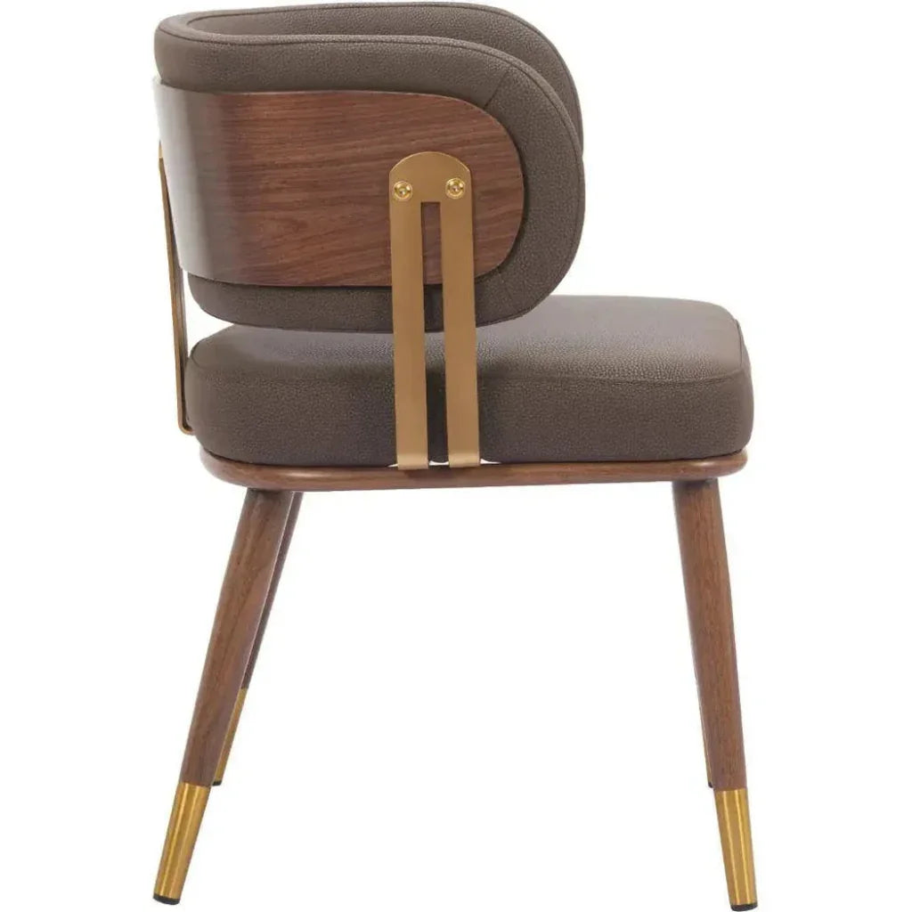 Brew Wood & Steel Dining Chair 2PC