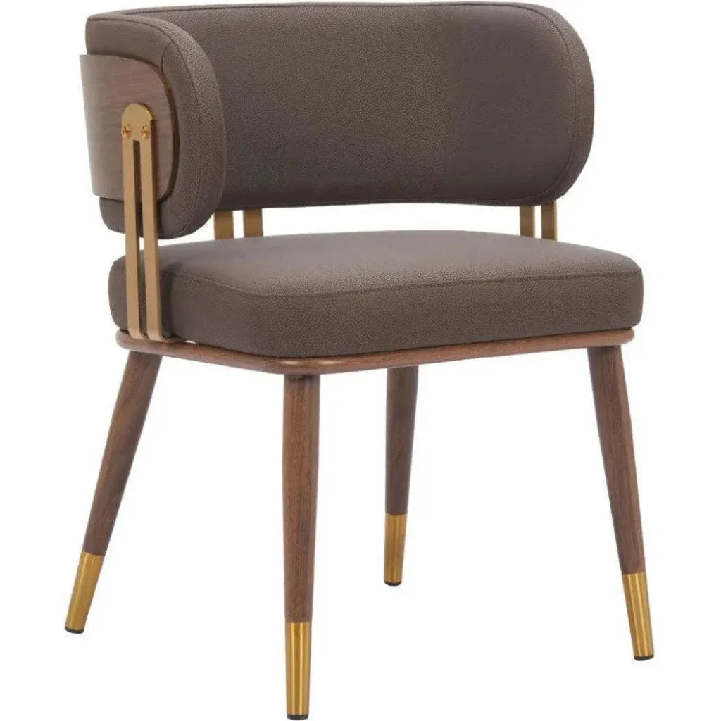 Brew Wood & Steel Dining Chair 2PC