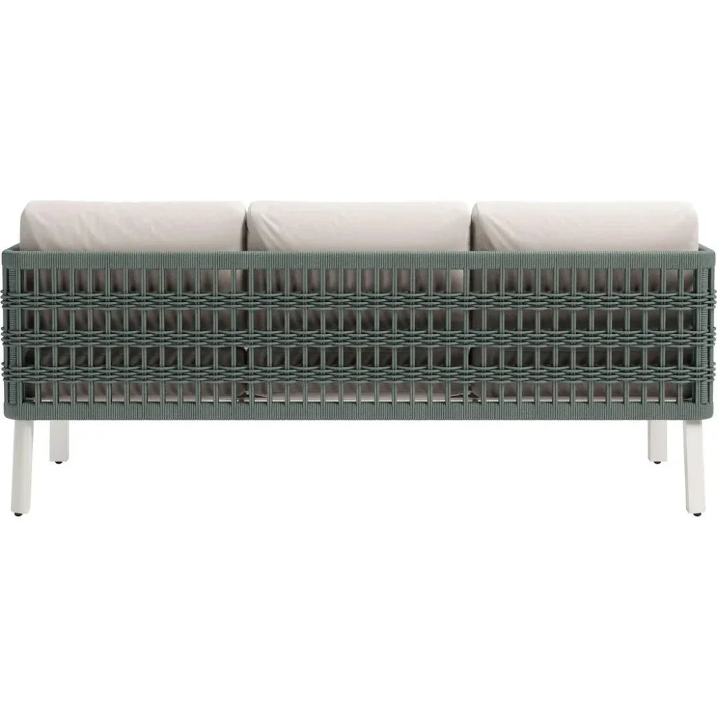 Bridgehampton White Sofa Washable Cushion