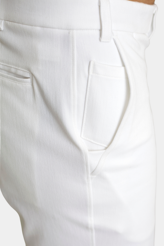Stretch Eagle Shorts - White