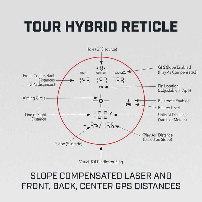 Bushnell Tour Hybrid Laser Rangefinder
