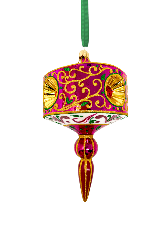 Carmella Polish Glass Ornament