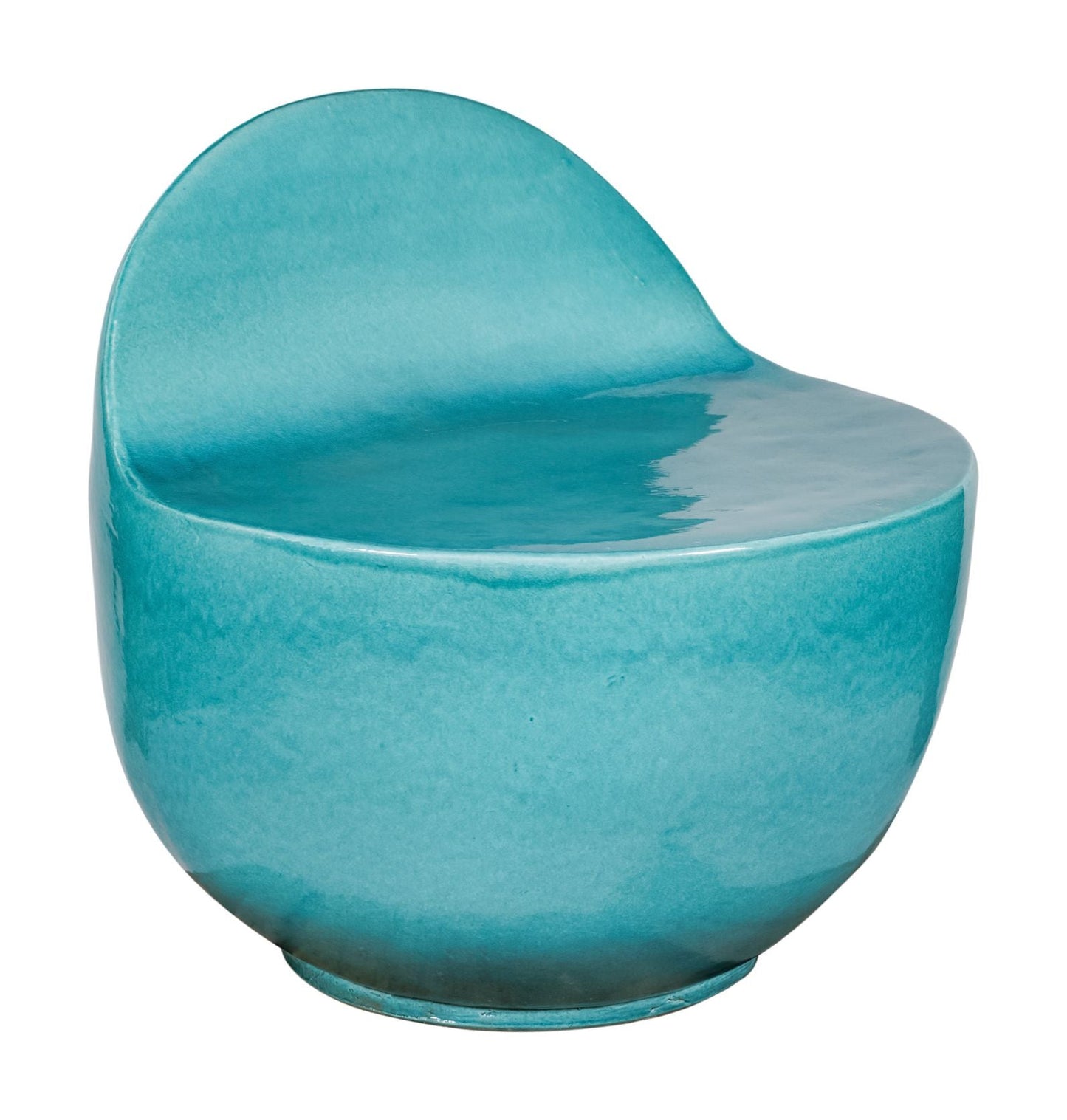 Bowness Glazed Ceramic Patio Stool