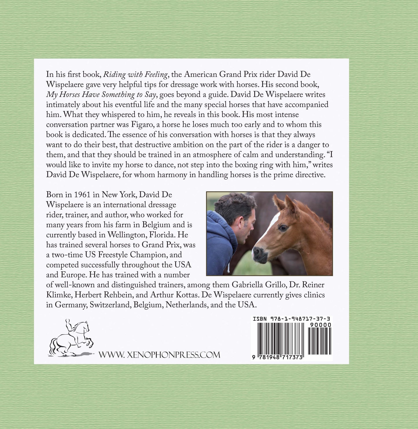My Horses Have Something to Say by David De Wispelaere