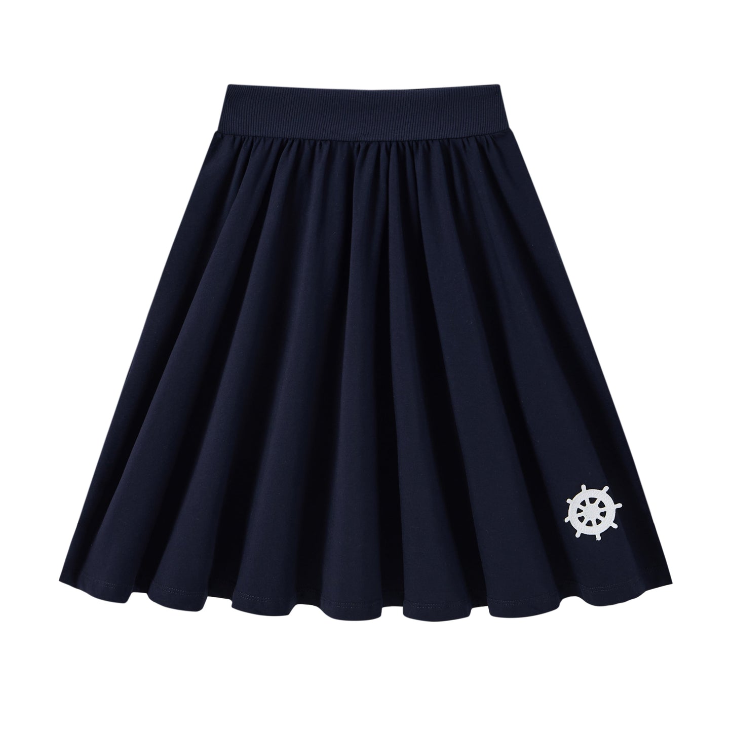 Coastal Navy Skirt