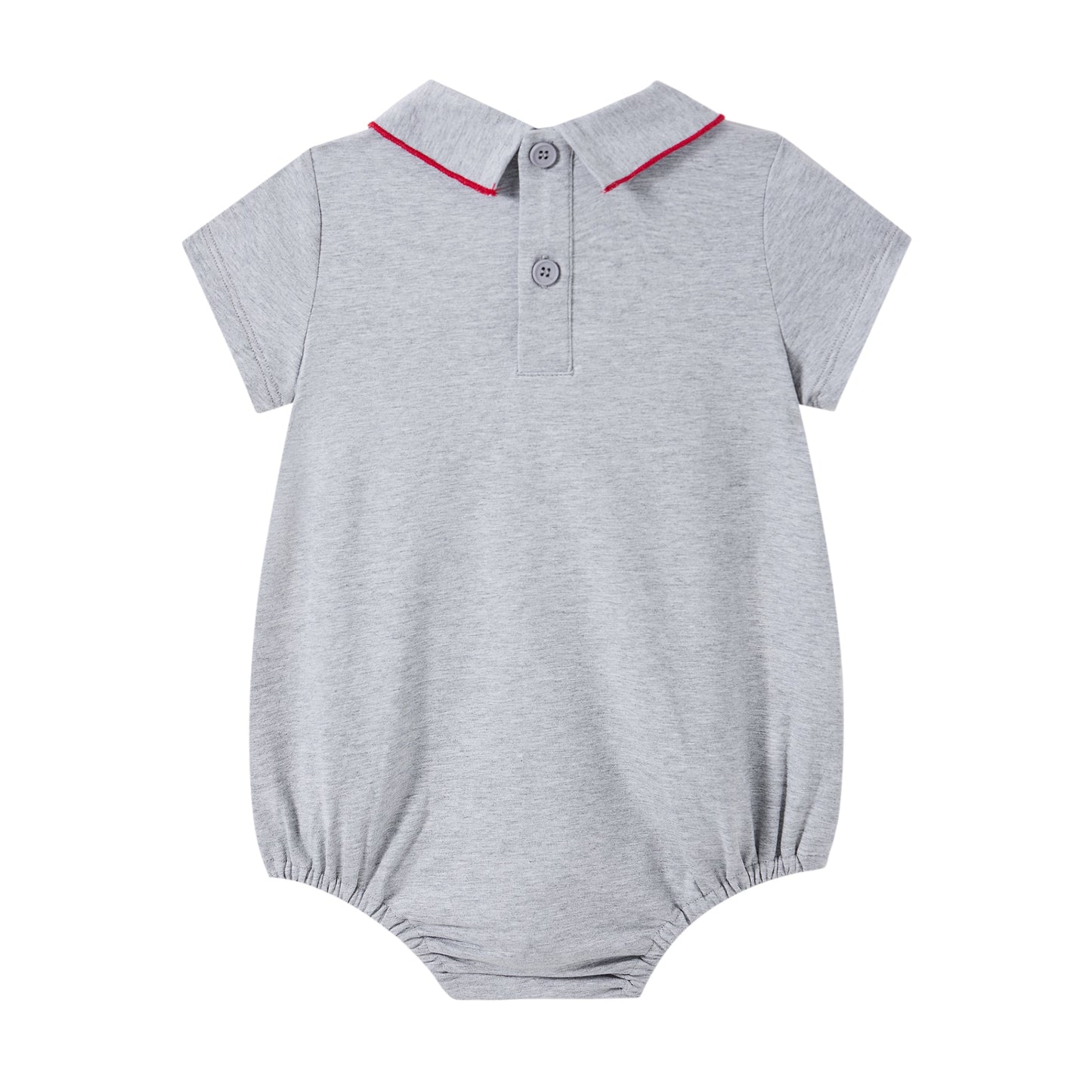 Coastal Grey Girls Romper