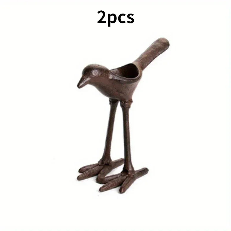 Heritage Cast Iron Candlestick Holders – Set of 2