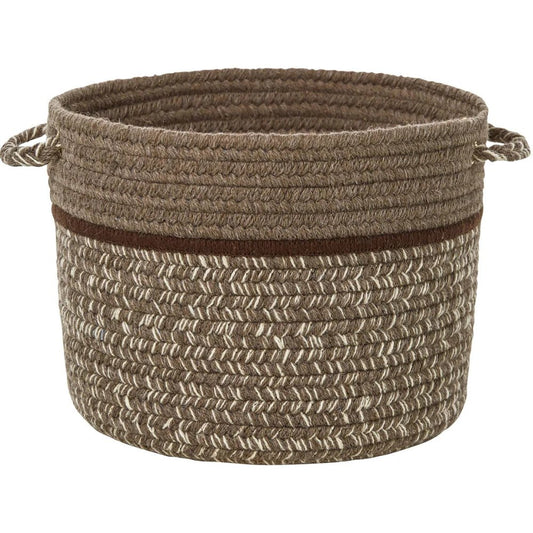 Casual Comfort Wool Braided Handmade Basket
