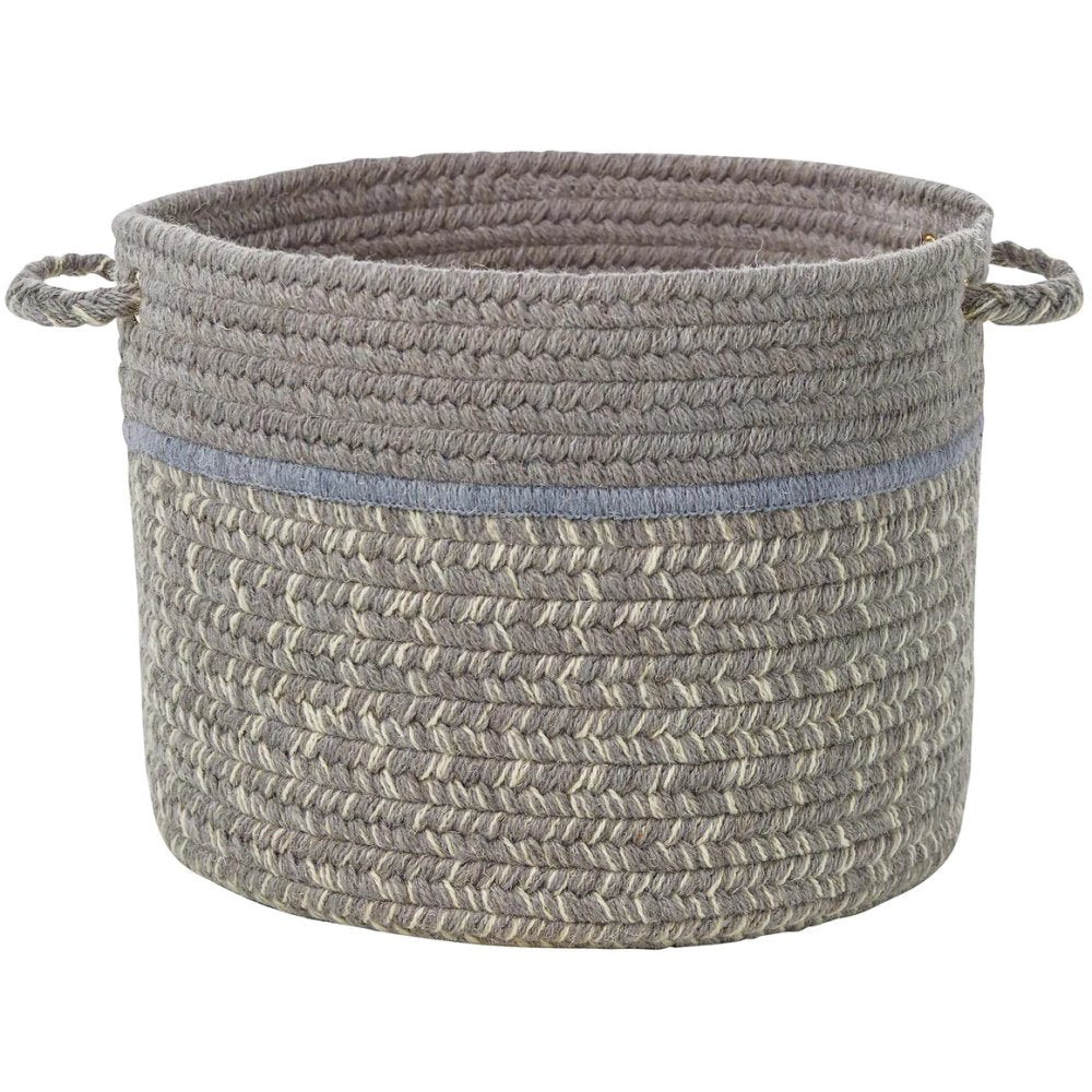 Casual Comfort Wool Braided Handmade Basket