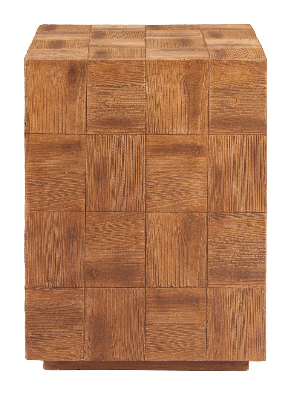 Cetka Natural Faux Wood Side Table