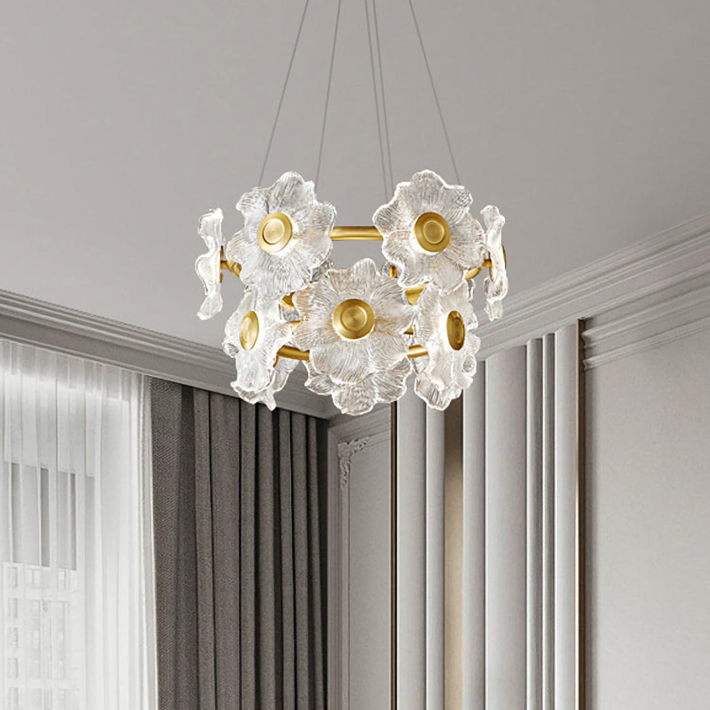 Charlotte Flower Chandelier