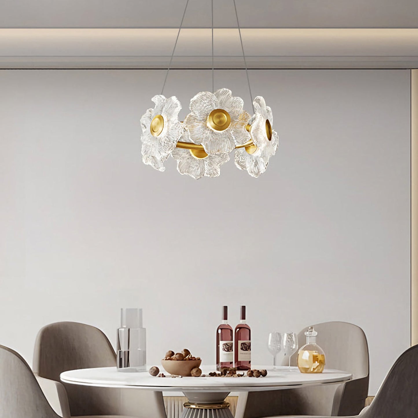 Charlotte Flower Chandelier