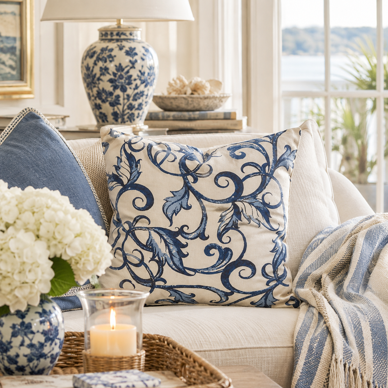 The Ashford Vine Decorative Pillow
