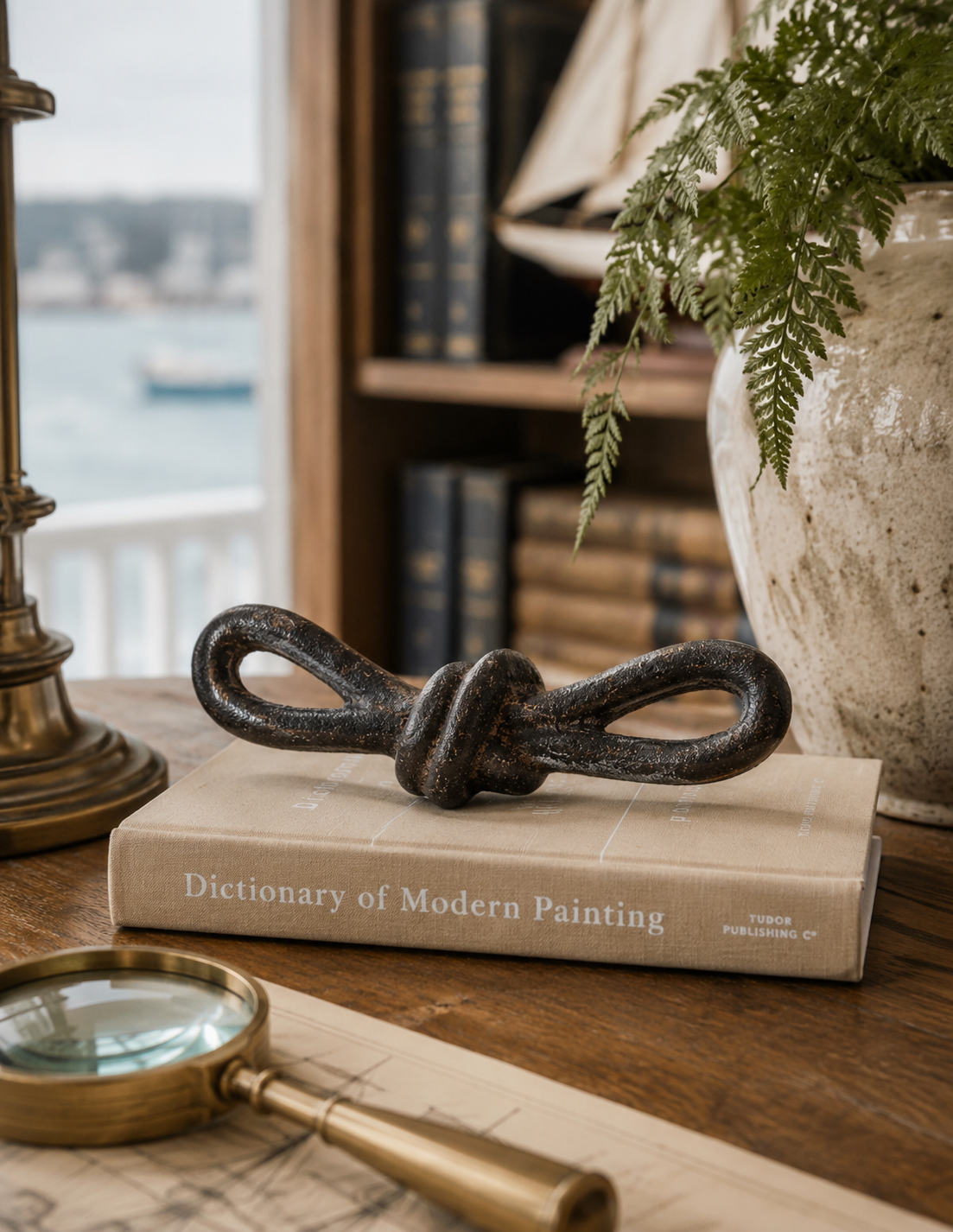 The Coastal Equestrian Knot Sculpture