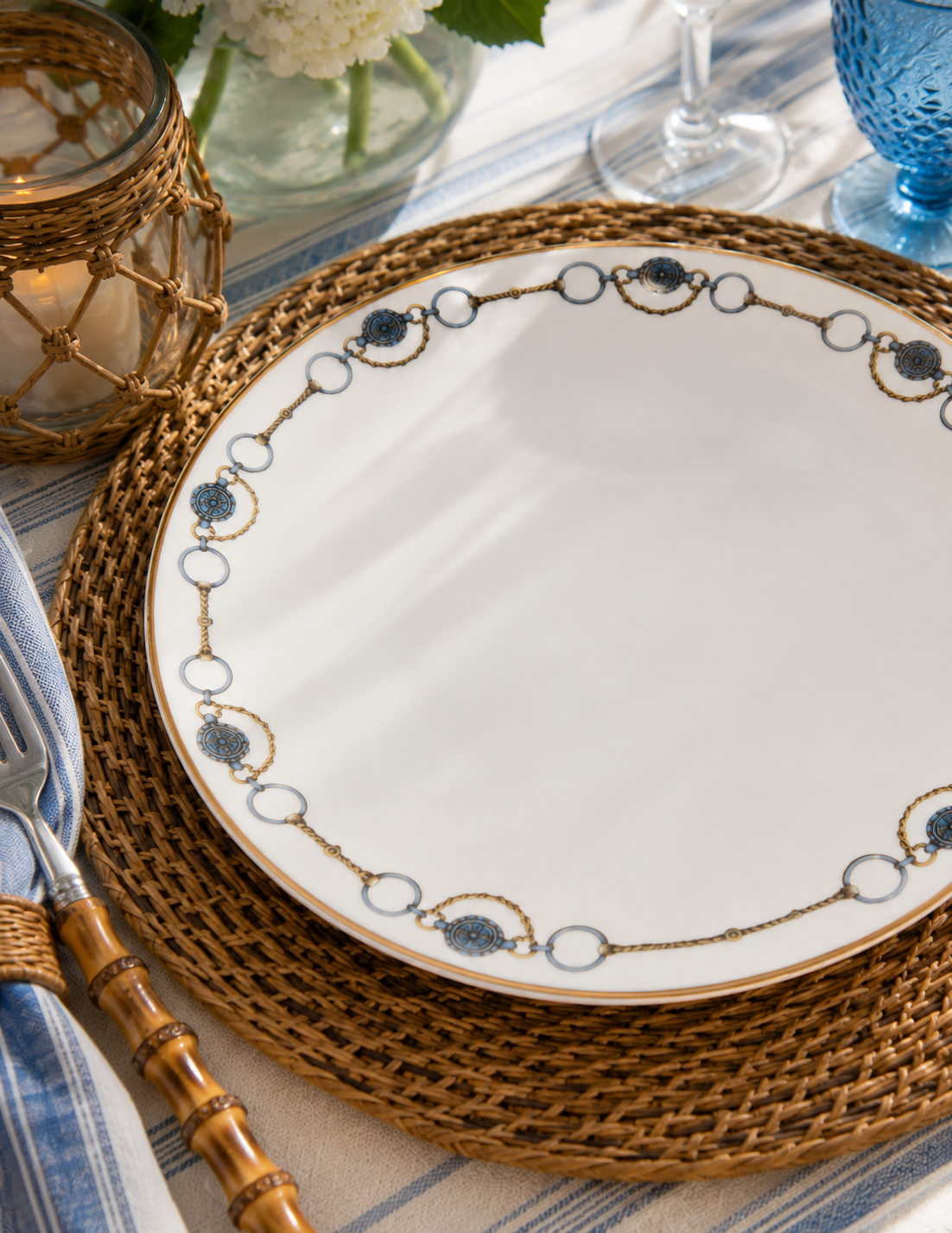 The Amarillo Concho Bone China Charger Plate