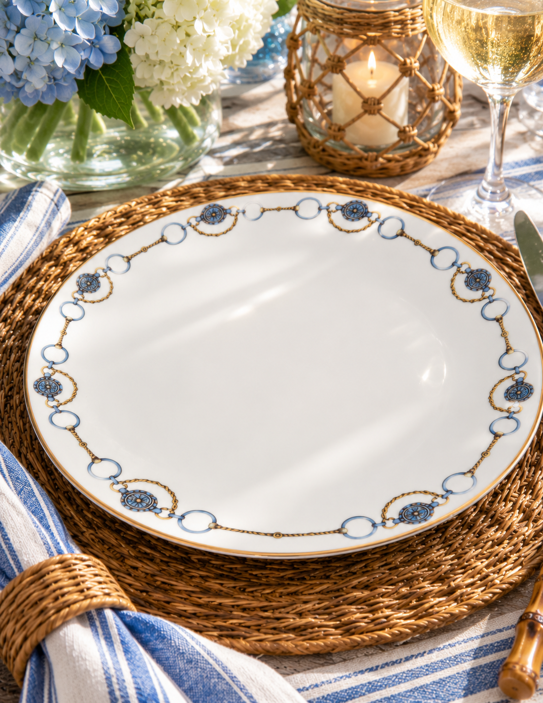 The Amarillo Concho Bone China Charger Plate