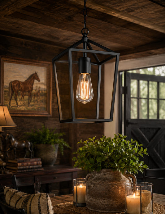 The Blackwell Iron Lantern Pendant