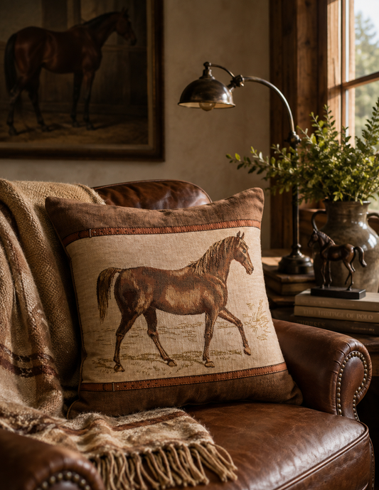 The Cheval Heritage French Tapestry Pillow