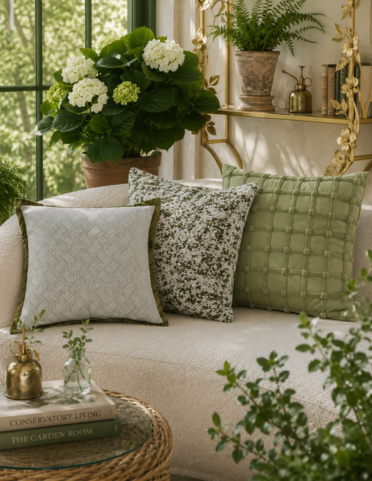 The Hawthorne Herringbone Pillow Trio