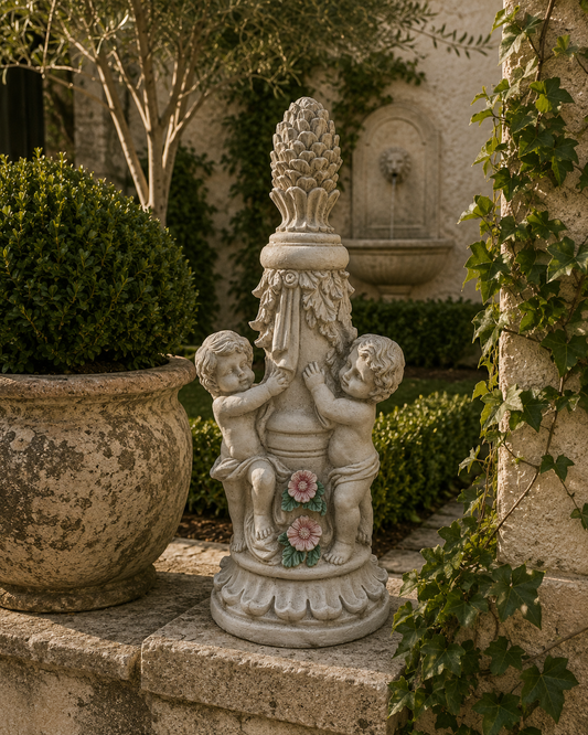 The Climbing Cherubs Garden Sculpture