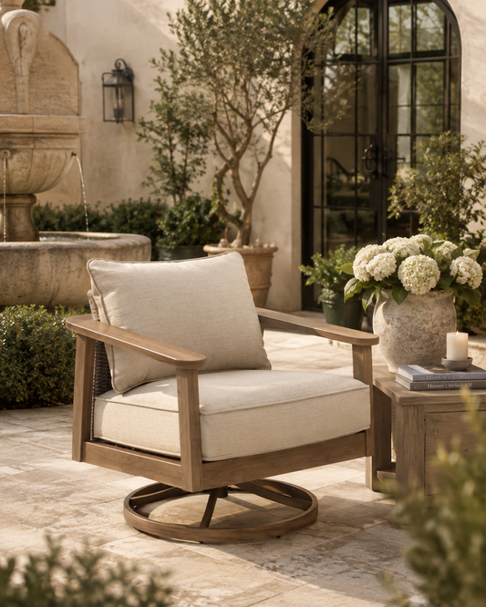The Bellamy Swivel Lounge Chair