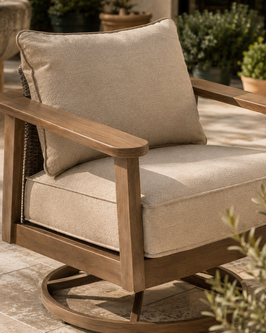 The Bellamy Swivel Lounge Chair
