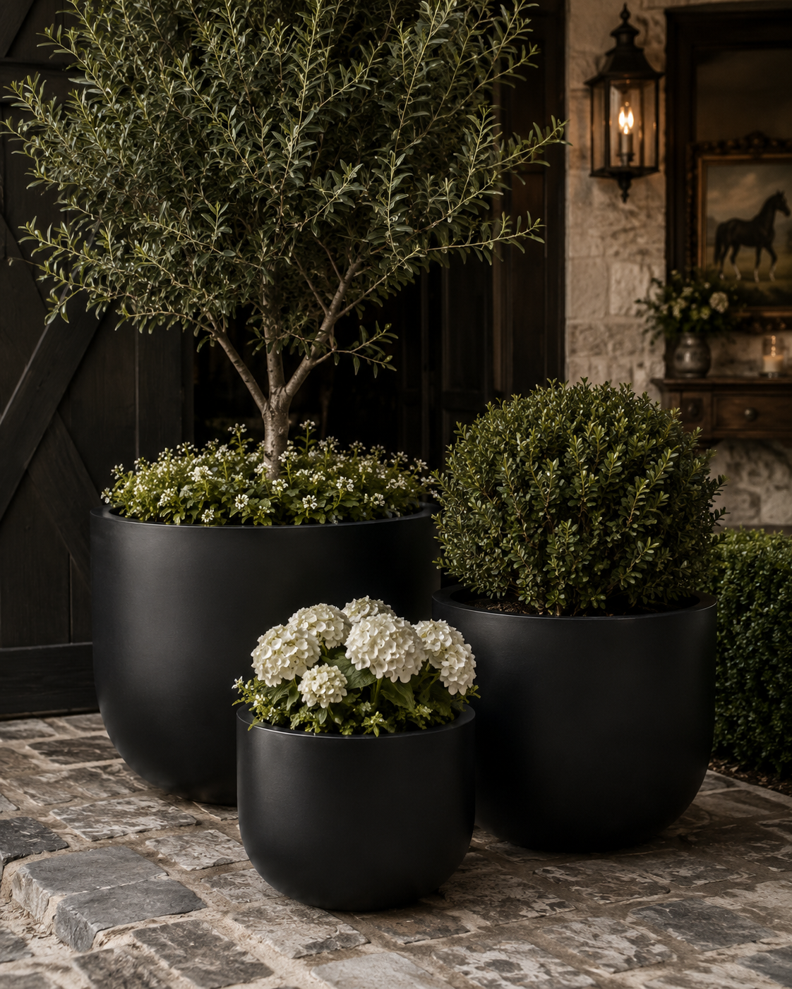 The Willow Courtyard Planter Collection
