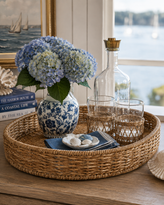 Rattan Handwoven Serving Tray