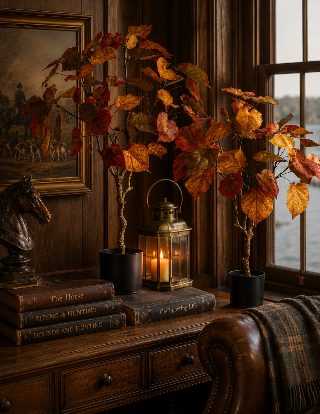 Autumn Banyan Artificial Tree