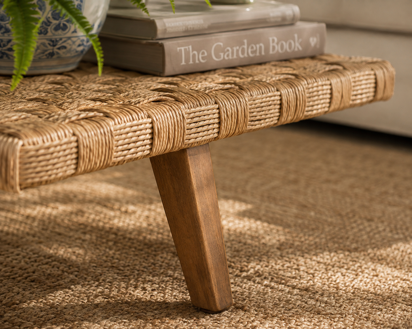 Ashbourne Handwoven Outdoor Coffee Table