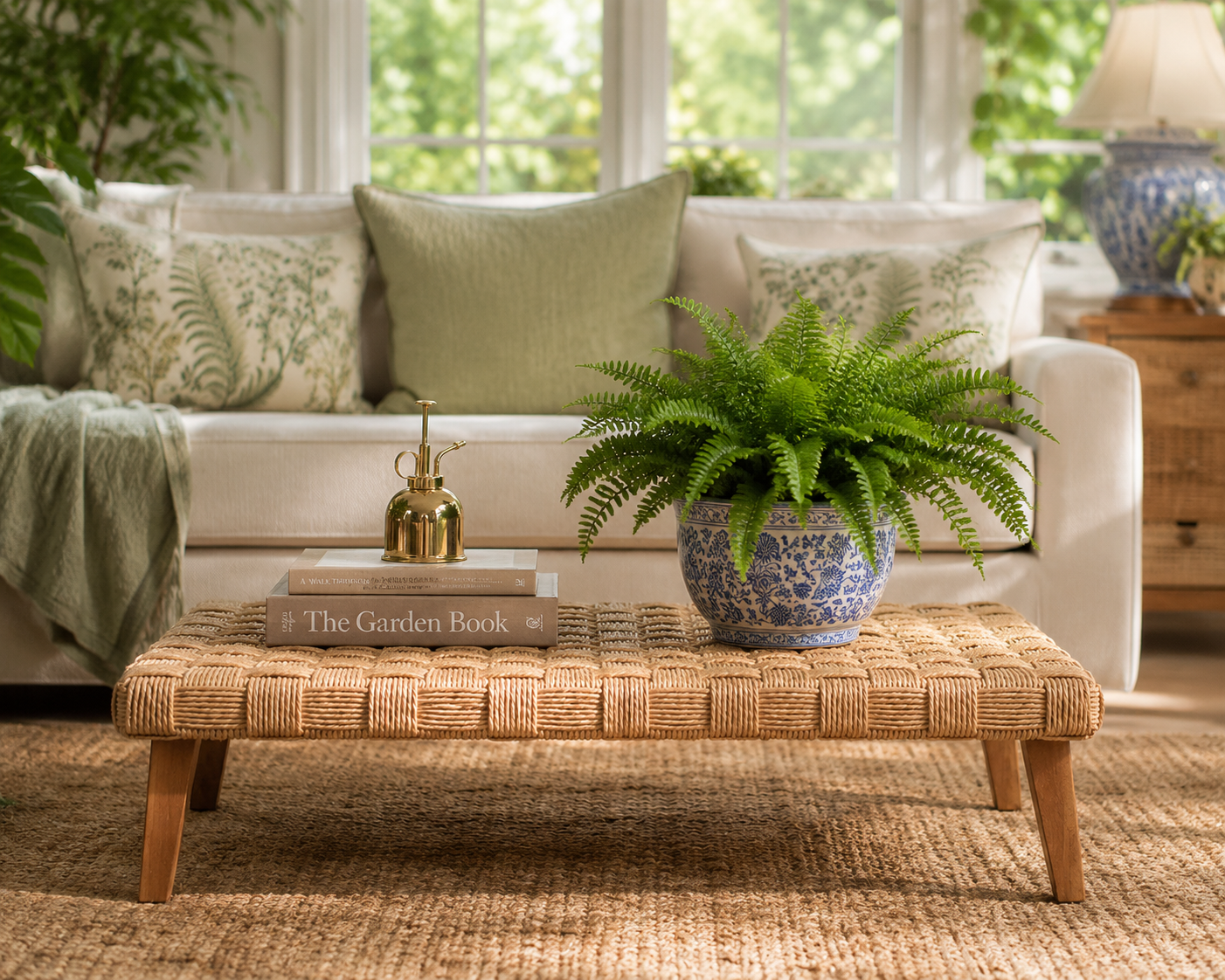Ashbourne Handwoven Outdoor Coffee Table