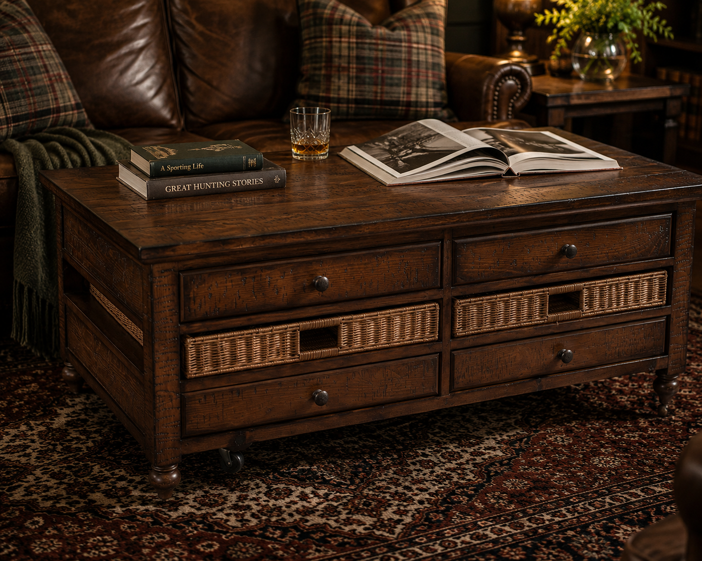 The Ashcombe Lift-Top Cocktail Table